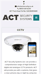 Mobile Screenshot of actsecurity.co.uk